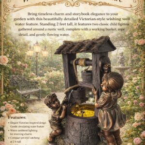 Victorian Wishing Well Water Feature