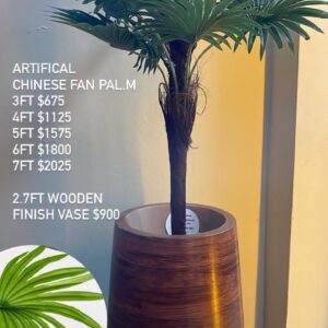 Artificial Chinese Fan Palm